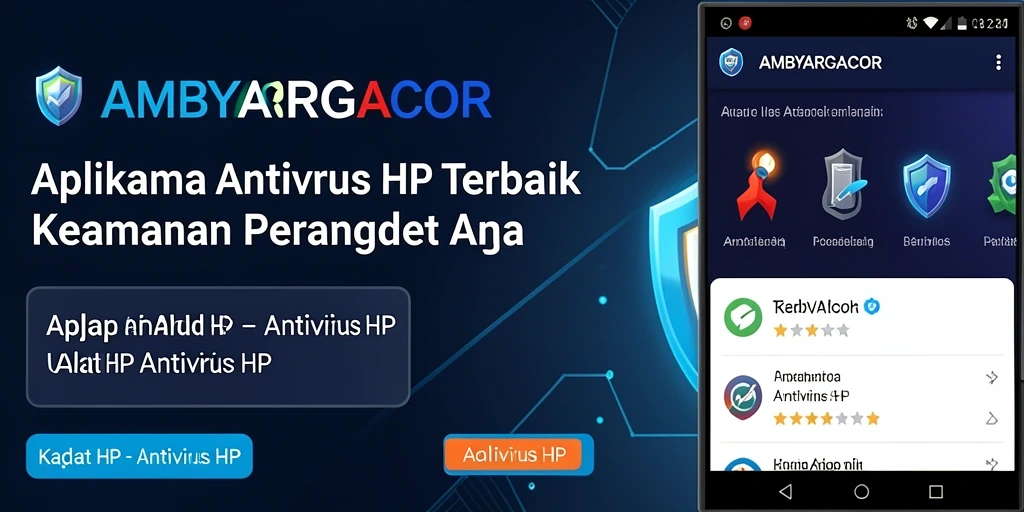 Tampilan antarmuka AMBYARGACOR yang sederhana dan fungsional.