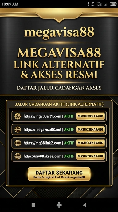 Tampilan link alternatif megavisa88